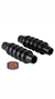 Fuelle Gaiters, amortiguador, delantero, NEGRO, para Lambretta - comprar online