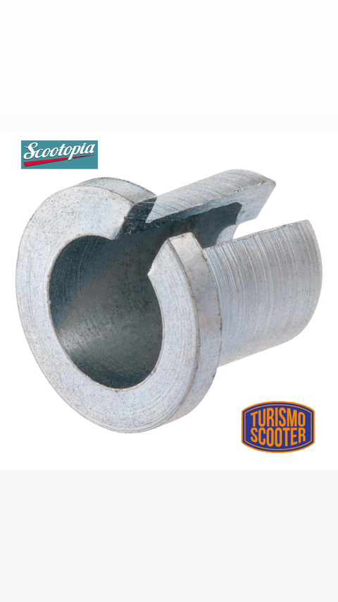 Casquillo SCOOTOPIA Widerlager, cable de freno, delantero, para Lambretta 125 LI/​LIS/​DL/​GP/​150 LI/​LIS/​SX/​DL/​GP/​175 TV/​200 TV/​SX/​DL/​GP