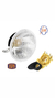 Optica faro SIEM redondo para Vespa P80-150X/​PX80-200E/​Lusso 1°/​P150S/​P200E