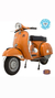 Espejo de sujeción CUPPINI izquierda o derecha - TURISMO SCOOTER REPUESTOS®
