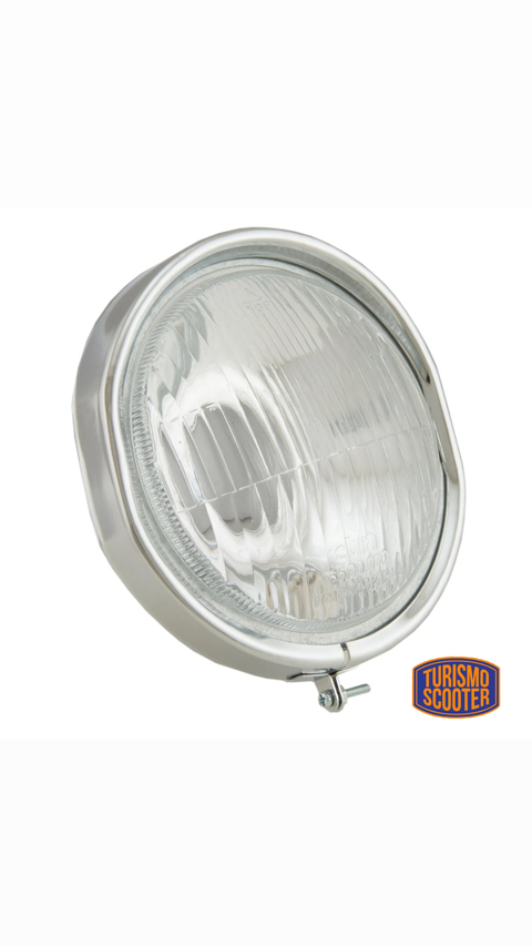 Óptica faro ELMA redondo Ø 115 mm para Vespa Primavera