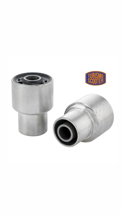 Kit silembloc brazo suspensión motor, izquierda + derecha, RMS, para Lambretta 125 LI 2°-3°/​​150 LI 2°-3°/​LIS/​SX/​DL/​GP/​175 TV 2°-3°/​200 TV