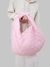 Bolsa Nuvem Acolchoada - Rosa Atoalhado - loja online
