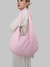 Bolsa Nuvem Acolchoada - Rosa Atoalhado