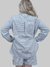 Camisa Manga Longa Listrada Azul Marinho - comprar online