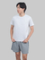 Camiseta Eco Cinza Claro Mescla - Sra.Sono