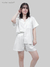 Conjunto Camisa e Shorts Cinza - loja online
