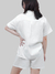 Conjunto Camisa e Shorts Off White - Sra.Sono