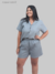 Conjunto Camisa e Shorts Preto