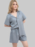 Conjunto Camisa e Shorts Cinza - comprar online