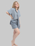 Conjunto Camisa e Shorts Cinza - comprar online