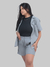 Imagem do Conjunto Camisa e Shorts Cinza