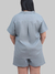 Conjunto Camisa e Shorts Cinza - loja online