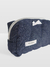 Necessaire Acolchoada Matelassê - Azul Jeans - Sra.Sono