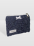 Necessaire Mini Acolchoada Matelassê - Azul Jeans