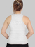 Regata Canelada Cinza - comprar online
