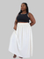 Saia Midi/Longa Branca - comprar online