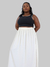 Saia Midi/Longa Branca - comprar online