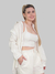 Blusa Cropped de Alça Off White - loja online