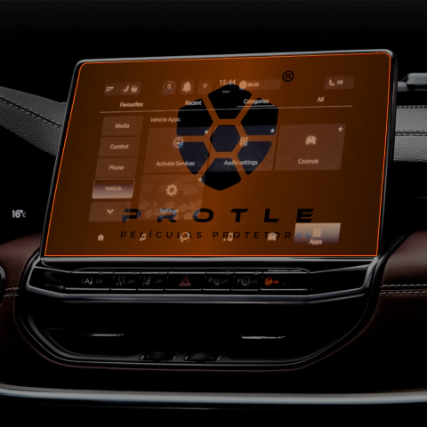 Película Protetora Multimídia Jeep Commander (2022 até 2025) - Tela 10.1 Polegadas - comprar online