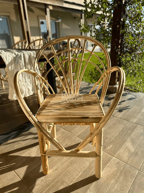 Sillón Ranchero de Palo – Hecho a Mano | Estilo Rústico para Comedor y Galería