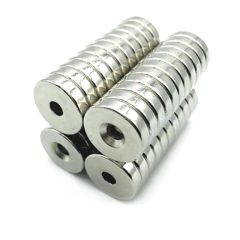 30pcs Imã De Neodimio Disco 20x3 - 20mm X 3mm Com Furo - N35 - Neoimã
