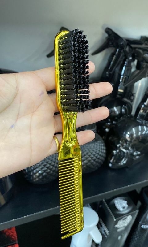 Cepillo fade dorado