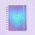 Caderno inteligente médio Silver Love
