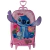 Mochila Infantil c/ Rodinha Stitch Maxtoy Rosa