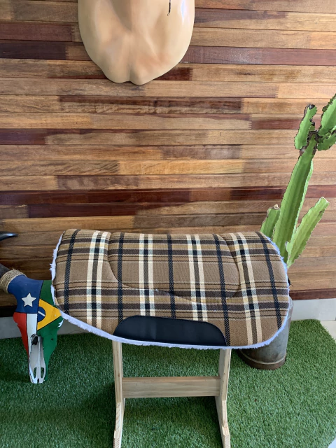 Manta Feltro xadrez - comprar online