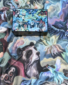 Kit cofre y pashmina - Garabato de Vida