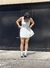 Vestido Faye White - tienda en línea