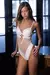 Imagen de BODY SOFT DE TUL BORDADO Y TUL CON LYCRA, CON ACCESORIO CENTRAL Y TIRAS PARA ATAR