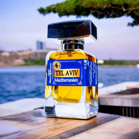 Tel Aviv Mediterrâneo Eau de Parfum - Mistral é o cheiro que pulsa entre o mar, a areia dourada e das manhãs luminosas.. verdadeiro