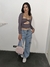 Calça wide leg cargo - Mine Brand