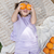 Conjunto Infantil Bata e shorts Lilás - Amavi baby 