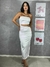 Vestido Cetim Decote - comprar online