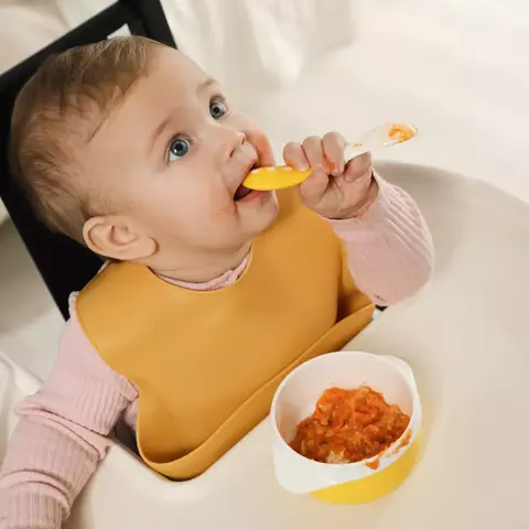 Babero silicona - arena - comprar online