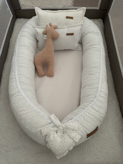 Nidito Blanco de broderie - comprar online