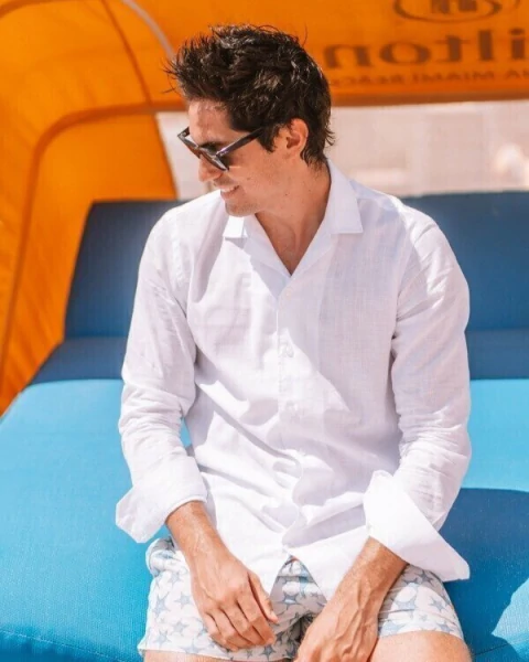 Camisa puro lino camisaco - comprar online