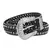 Cinto de couro com strass - mldy444