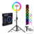 Aro de Luz RGB Led MJ30 12″ c/ Trípode 2.1m