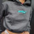 BUZO CROPPED | SMILE | GRIS TOPO - comprar online