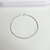 Pulseira Singapura Laminada Prata 925