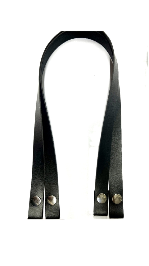 ALÇA DE MONTANA PRETA COM BOTÃO DE PRESSÃO 0.60CM (O PAR)