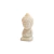Enfeite Esotérico Buda Cerâmica Branco Pequeno - comprar online