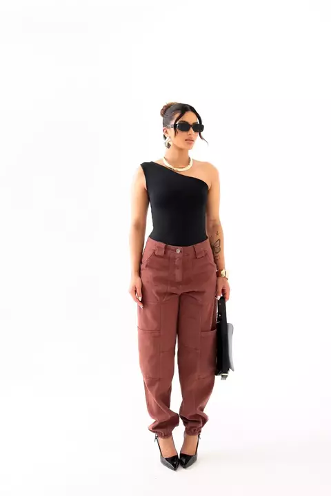 Blusa ombro só - Preta