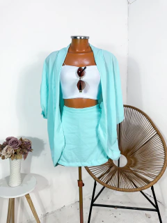 Conjunto Serena - Short Saia e Kimono