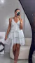 Vestido Curto Babados na internet