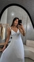 Vestido Plissado Branco - loja online